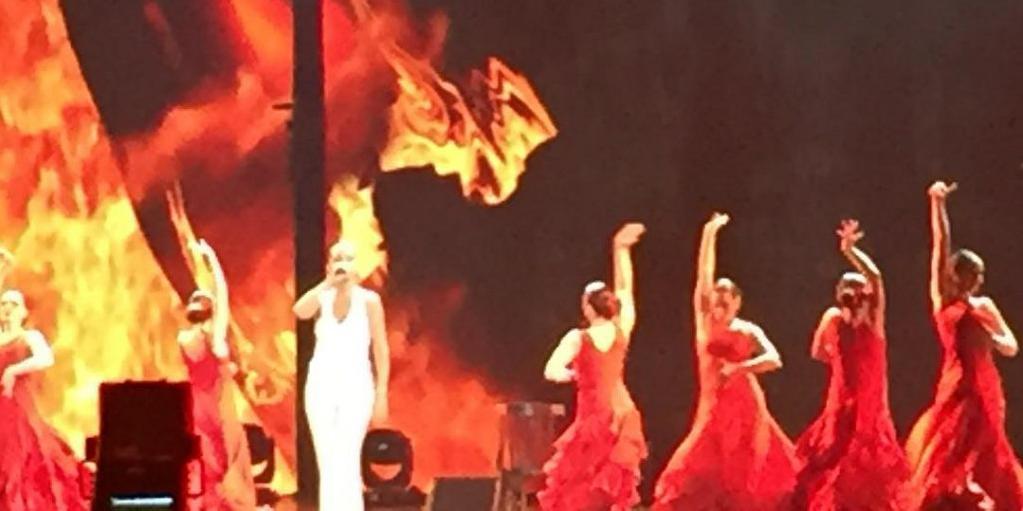 фламенко на концерте Славы в Кремле песня Шлюха октябрь 2015
