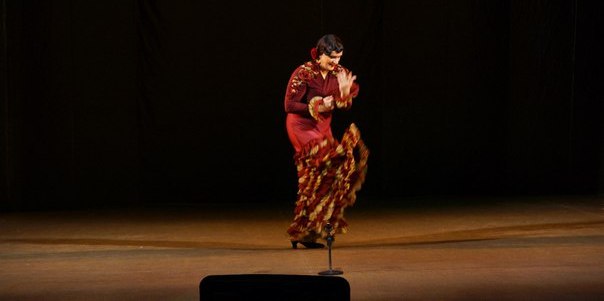 Светлана Киселева на фестивале фламенко в Орле